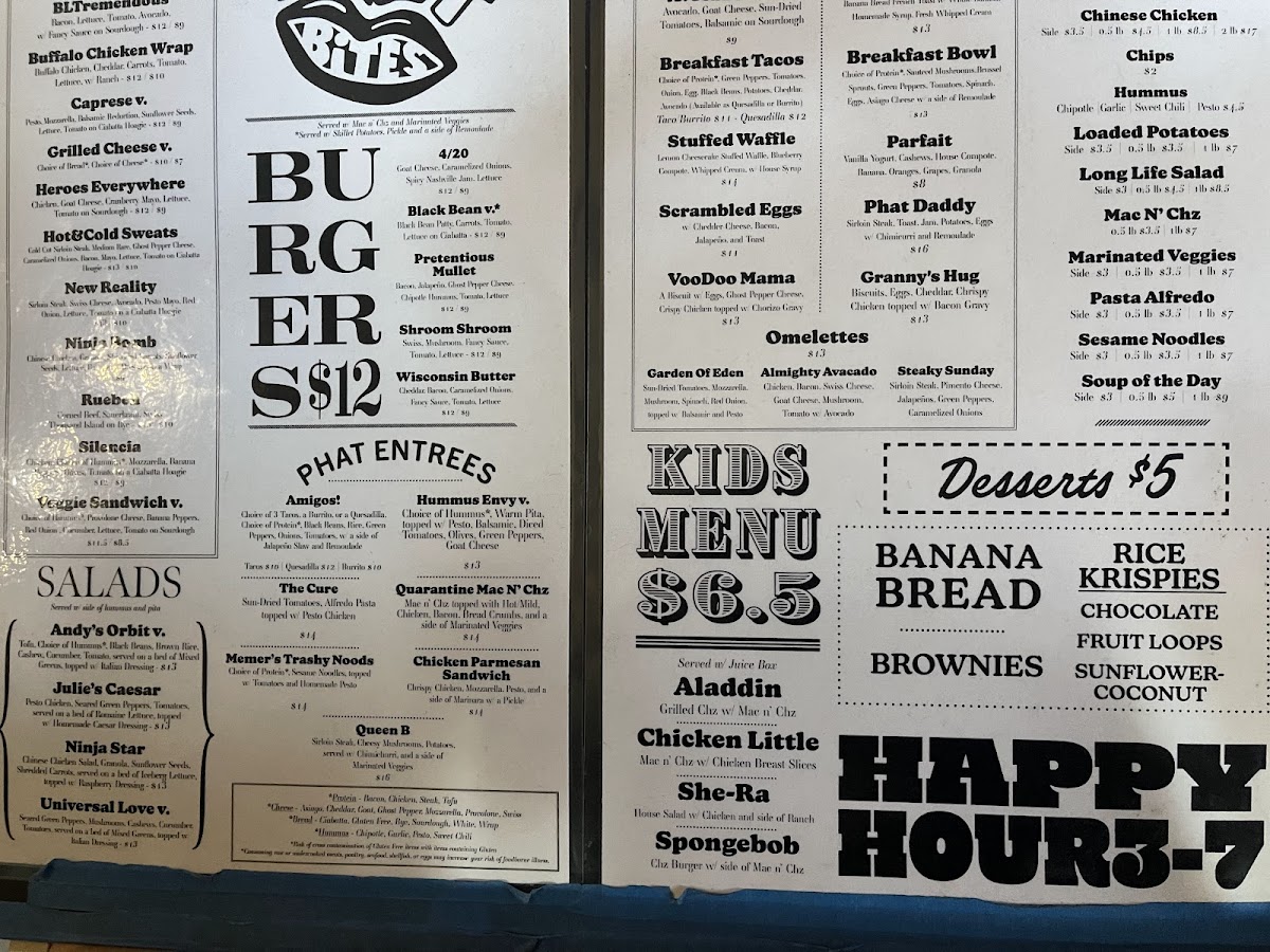 Menu - Phat Bites photo 3