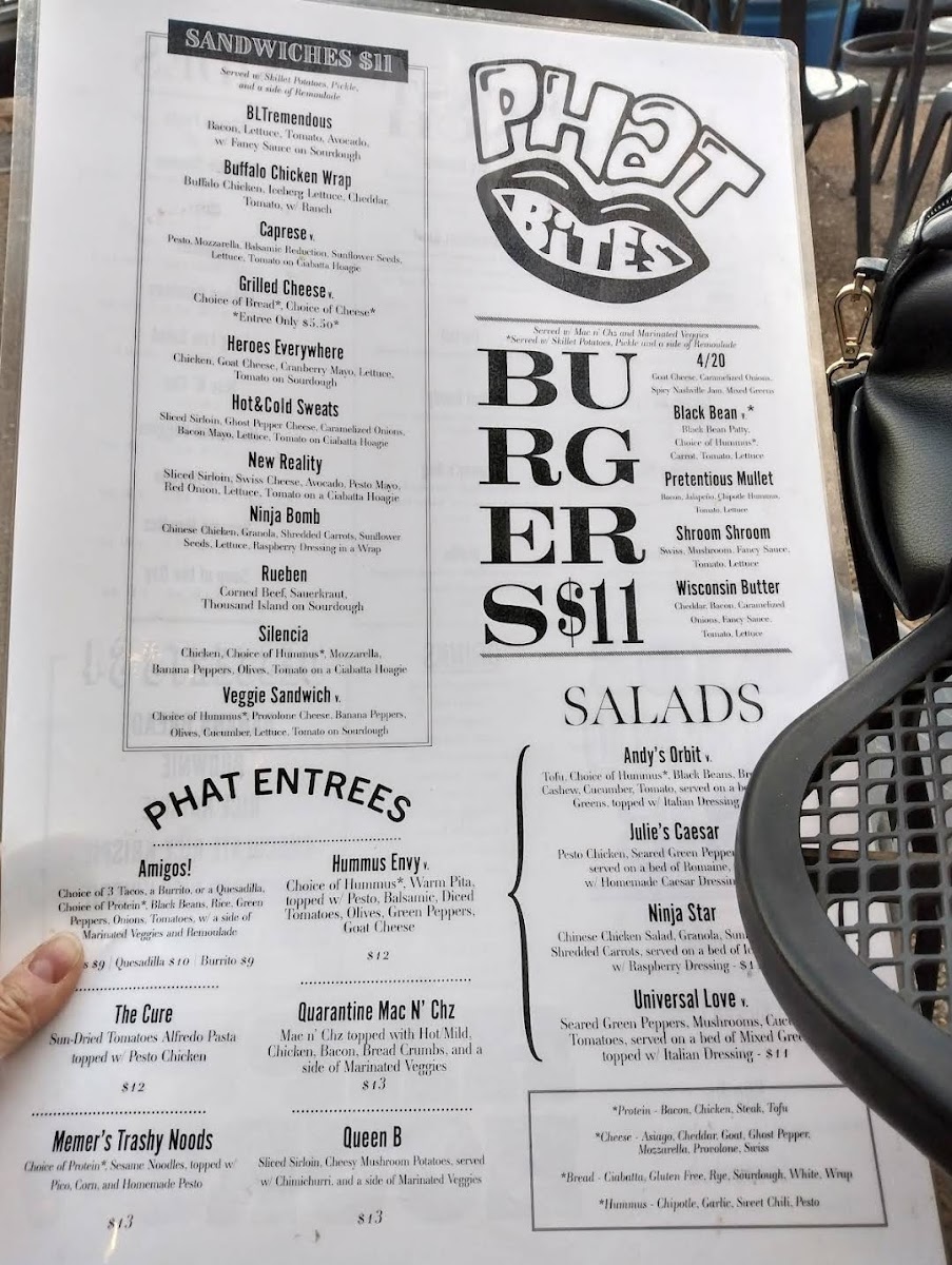 Menu - Phat Bites photo 4