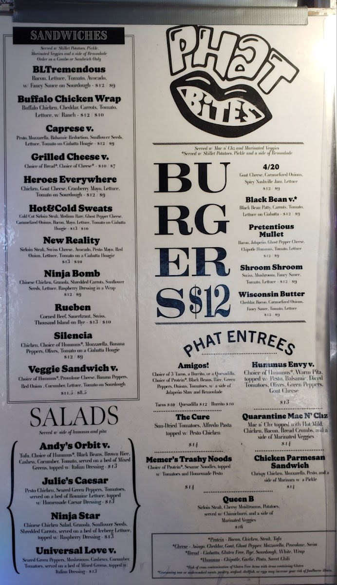 Menu - Phat Bites photo 5