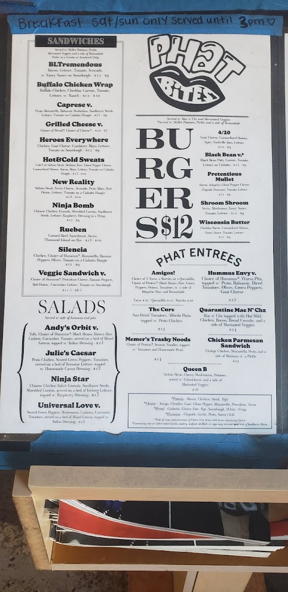 Menu - Phat Bites photo 8